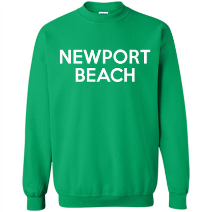 Newport Beach - California T-shirt Irish Green