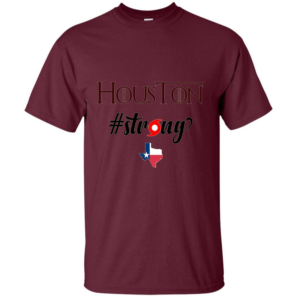 Houston Strong Texas T-Shirt Maroon