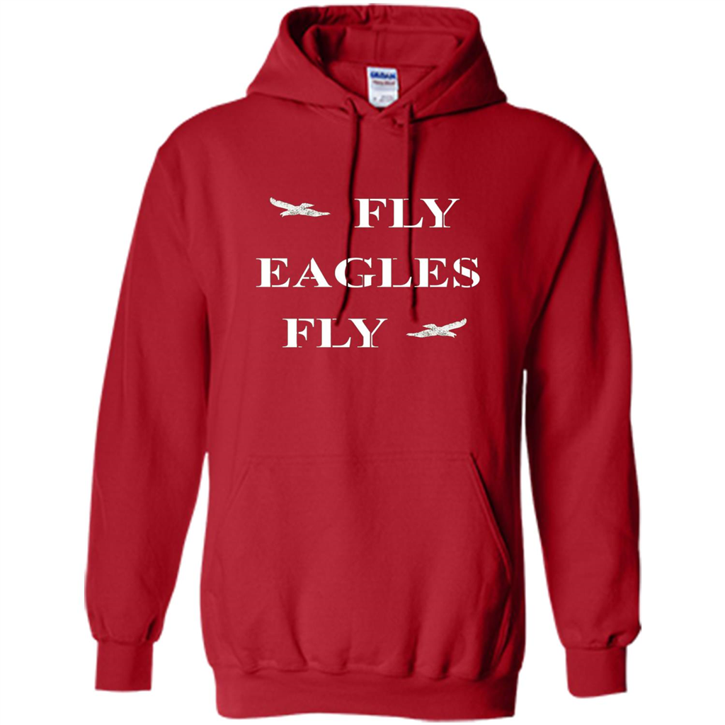 Flying Eagles Fly T-shirt Red