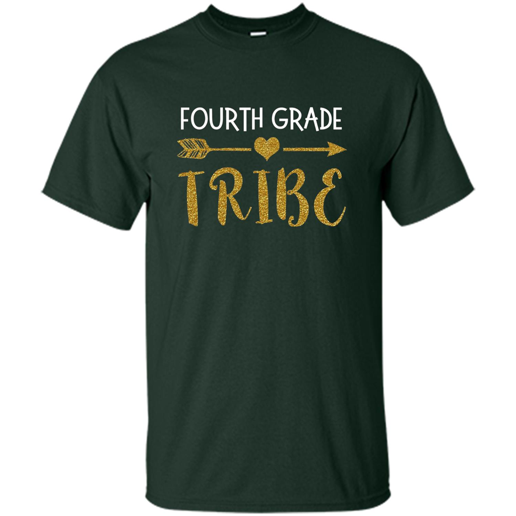 Fourth Grade Tribe T-shirt Forest Green