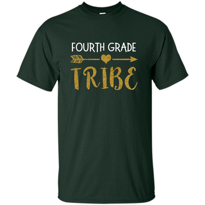 Fourth Grade Tribe T-shirt Forest Green