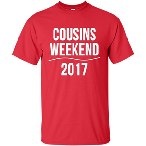 Family T-shirt Cousins Weekend 2017