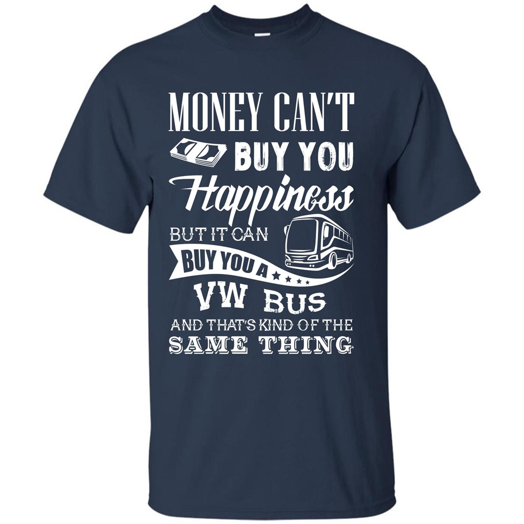 Driver T-shirt Money Can’t Buy You Happiness T-shirt Navy