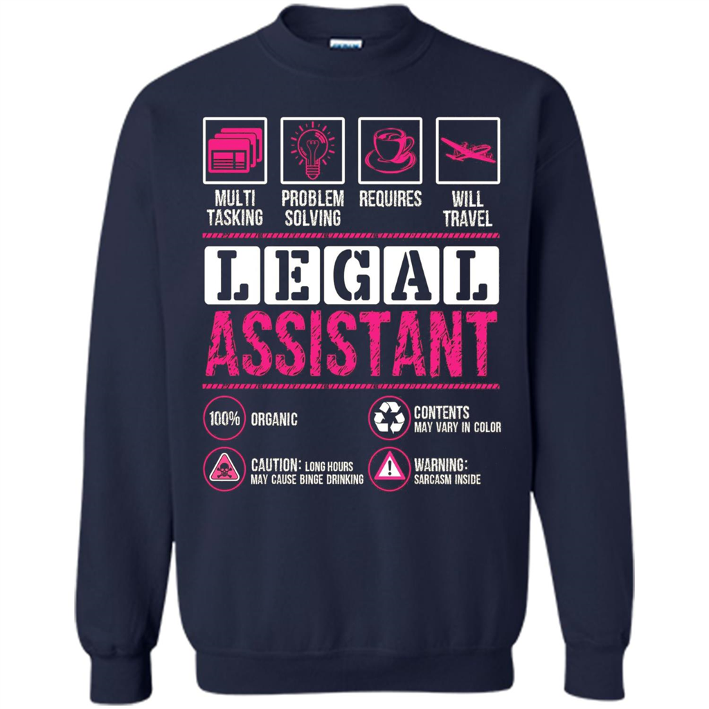 Legal Assistant T-shirt Funny Legal Assistant T-shirt Navy