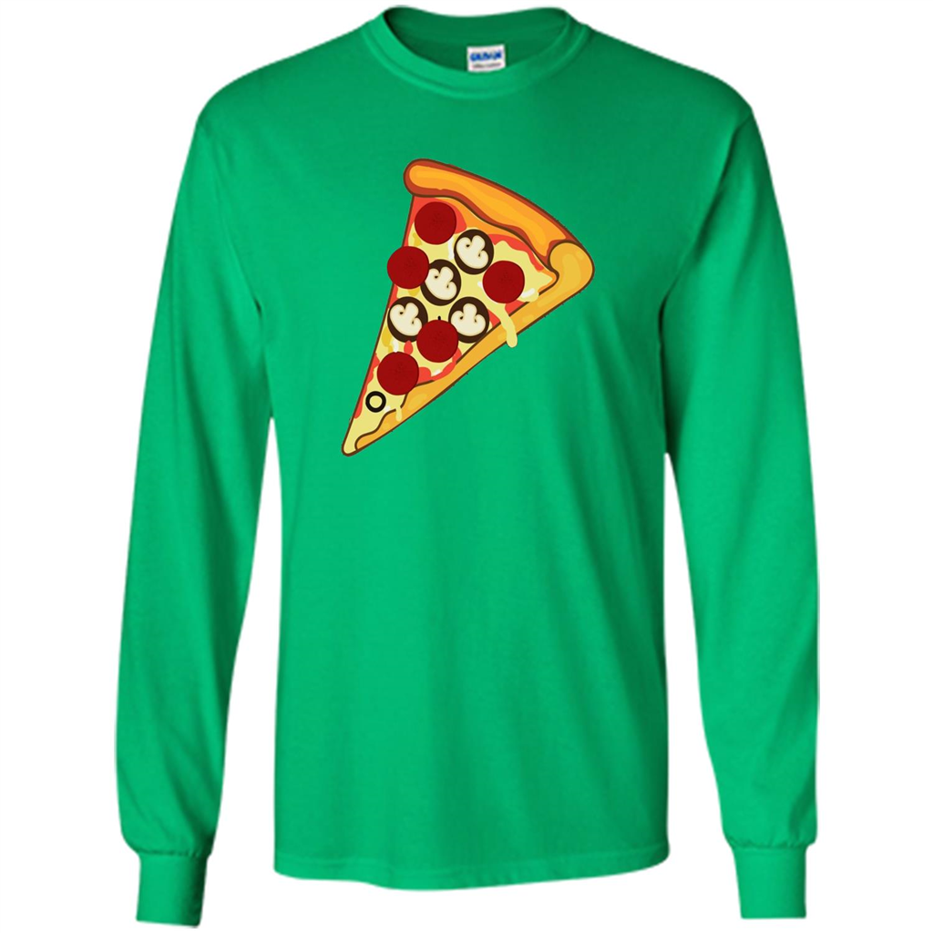 Love Pizza T-shirt More Food Eat Pizza Slice Irish Green