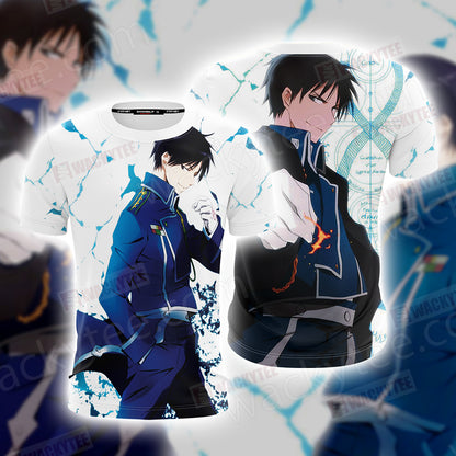 Fullmetal Alchemist Roy Mustang Unisex 3D T-shirt T-shirt