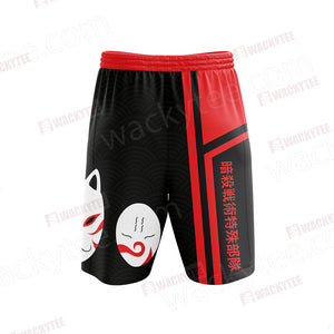 Naruto Anbu Unisex 3D Beach Shorts