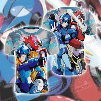 Megaman And RockMan Unisex 3D T-shirt T-shirt