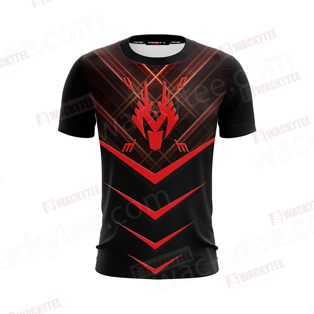 Kamen Rider - Ryuki Symbol Unisex 3D T-shirt