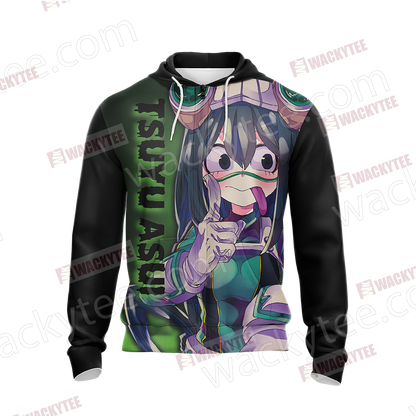 My Hero Academia - Tsuyu Asui Zip Up Hoodie