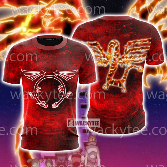 Yu-Gi-Oh! Crimson Dragon Unisex 3D T-shirt