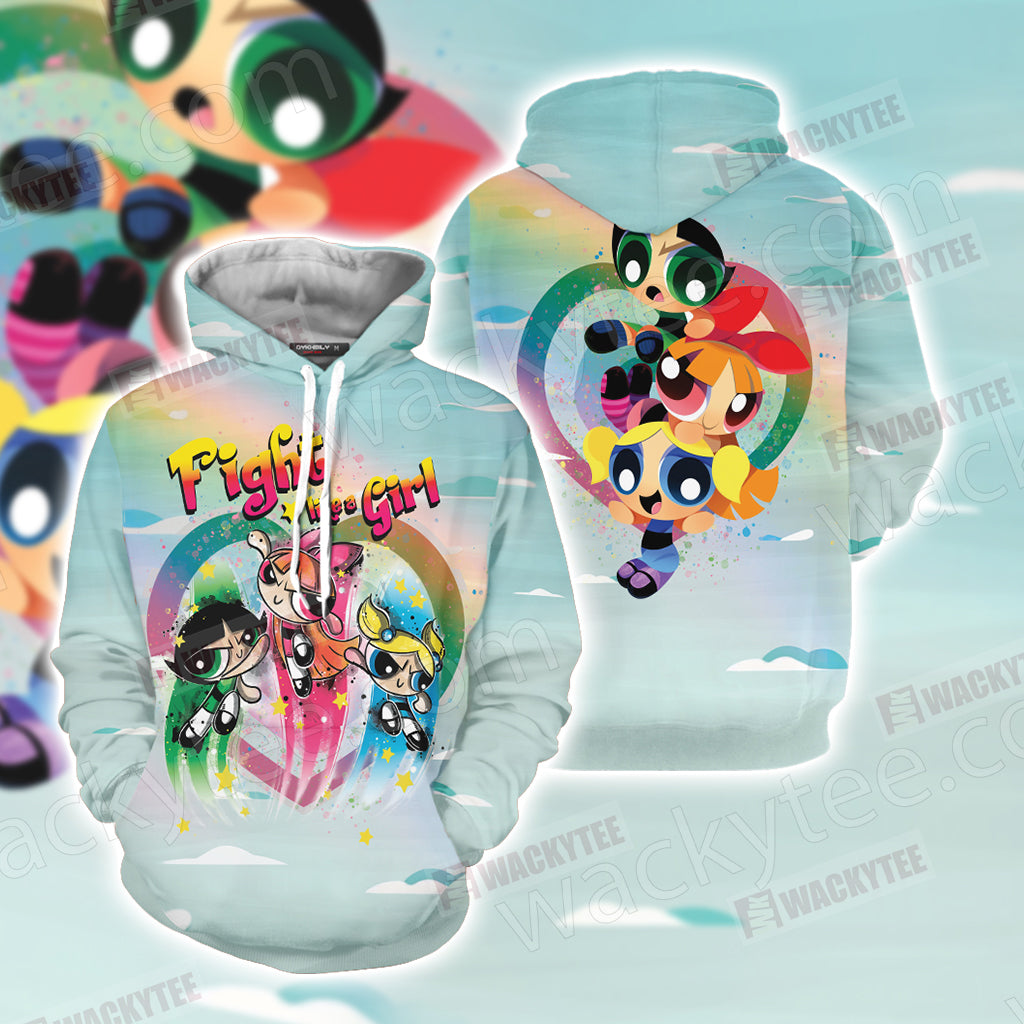 The Powerpuff Girls New Look 3D Hoodie