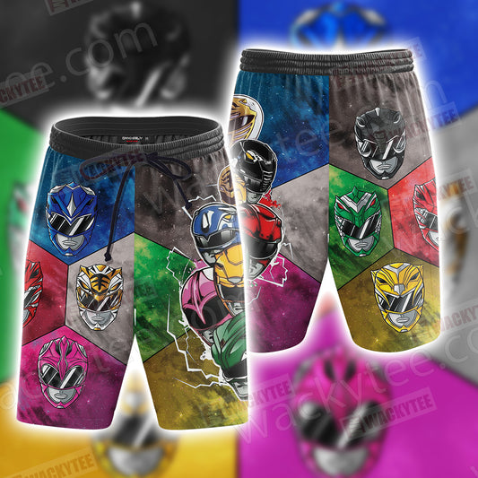 Power Rangers Beach Shorts