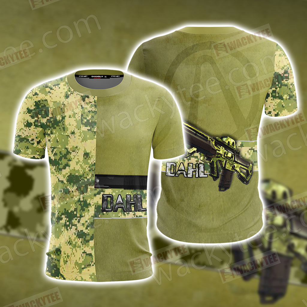 Borderlands Dahl Unisex 3D T-shirt T-shirt