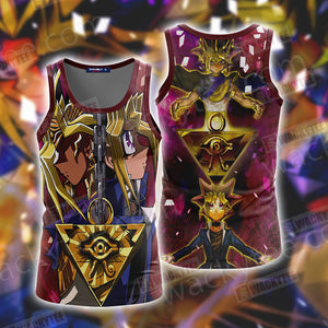 Yu Gi Oh! Yami Yugi &Yugi Muto Unisex 3D Tank Top