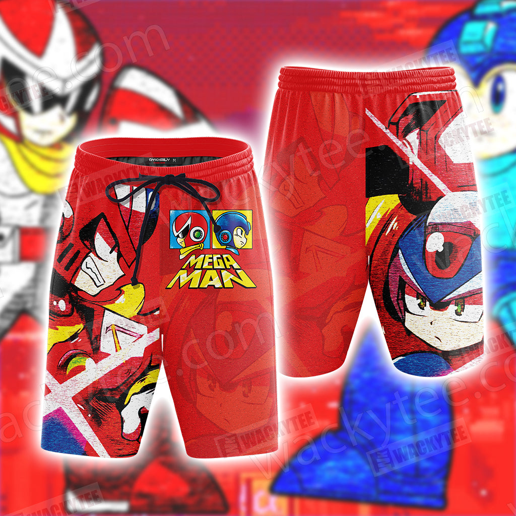 Mega Man - Rockman Beach Shorts