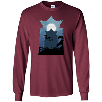 Chinese Dragon T-shirt Maroon