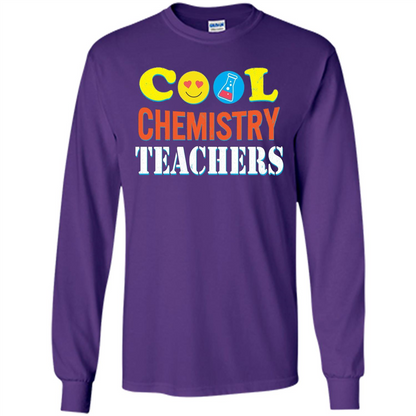 Cool Chemistry Teachers T-shirt Happy Back To School Purple