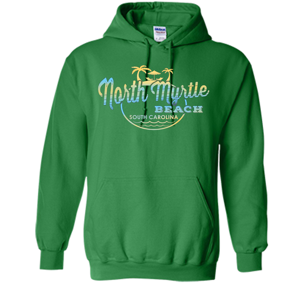north myrtle South Carolina beach tshirt cool shirt Irish Green