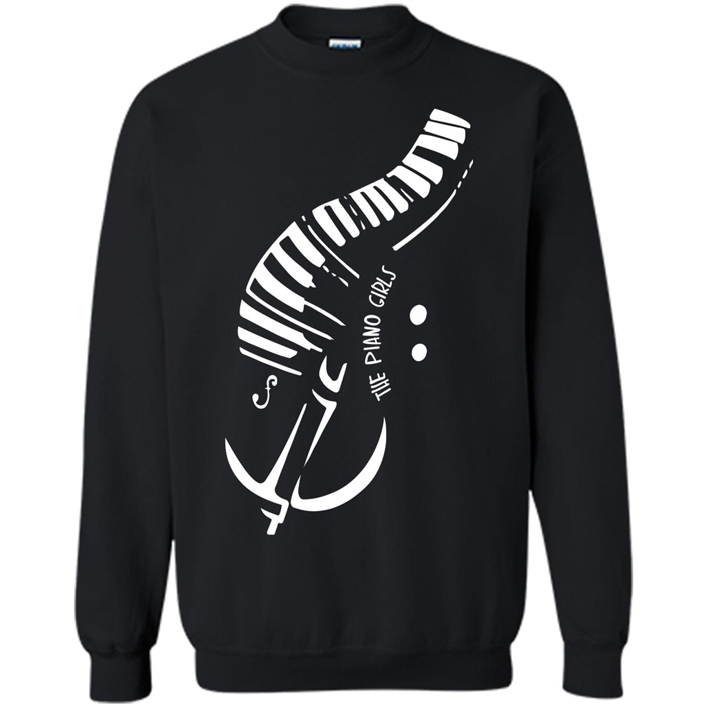 Pianist T-shirt The Piano Girls T-shirt Black