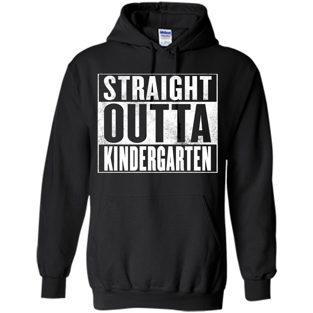 Straight Outta Kindergarten T-shirt Black