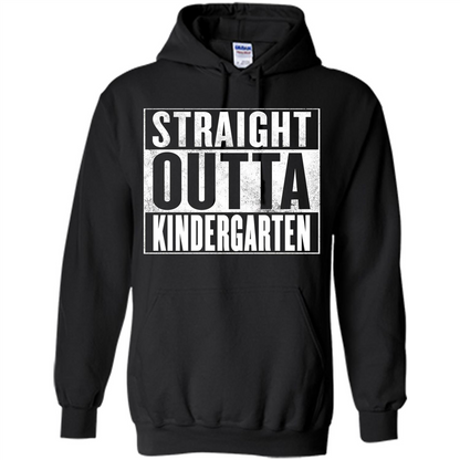 Straight Outta Kindergarten T-shirt Black