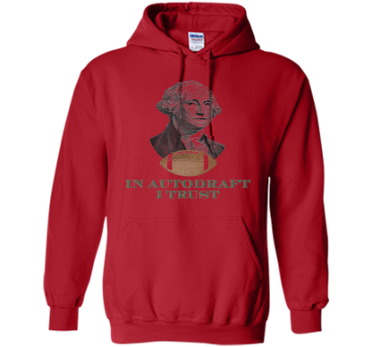 Football T-shirt In Autodraft I Trust T-shirt Red