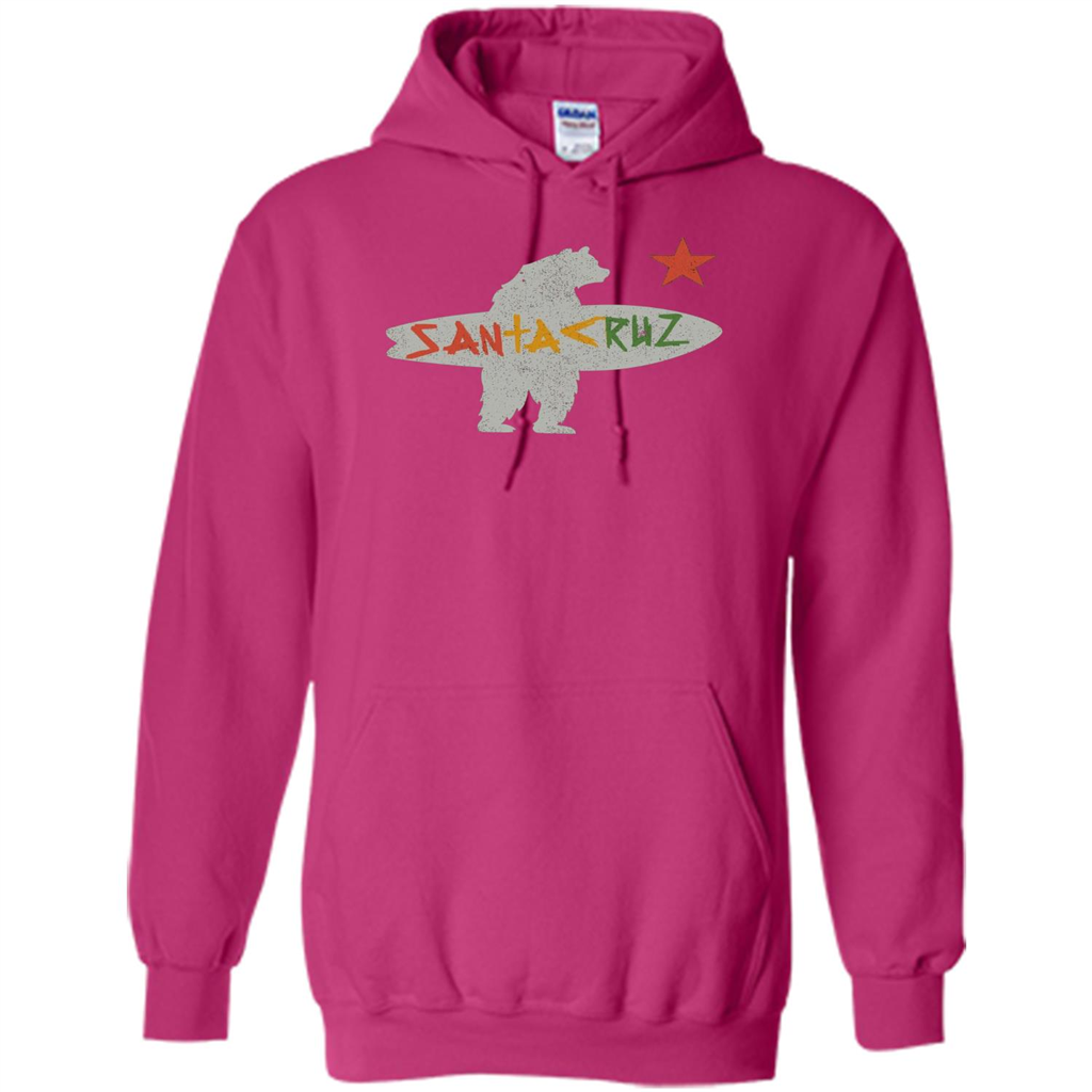 Santa Cruz Surf Bear T-Shirt Heliconia