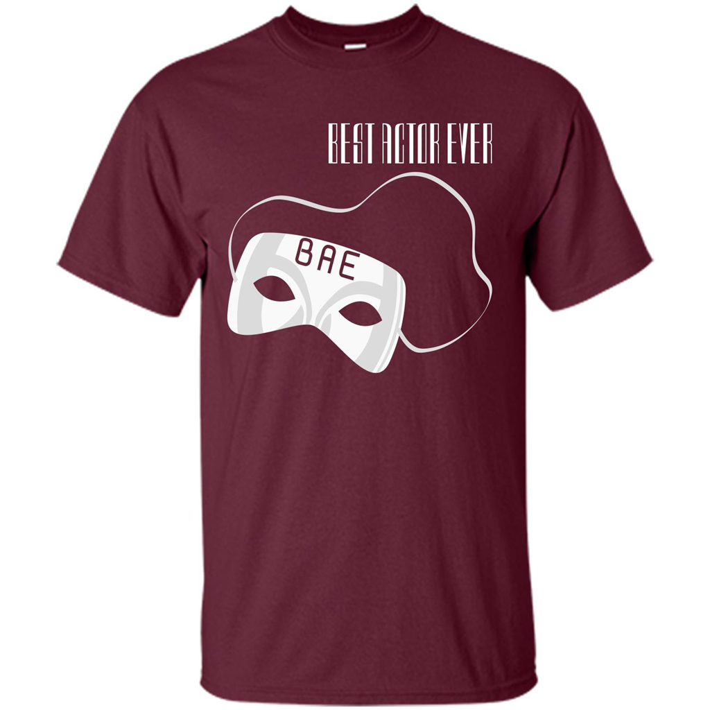 BAE T-shirt Best Actor Ever Maroon