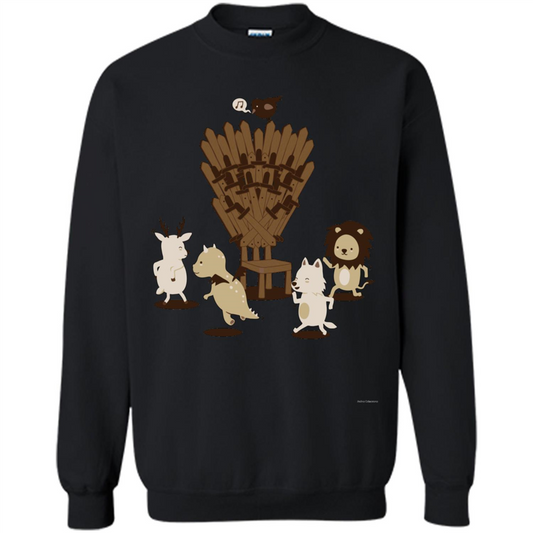 Game Of Musical Thrones Characters T-shirt Black