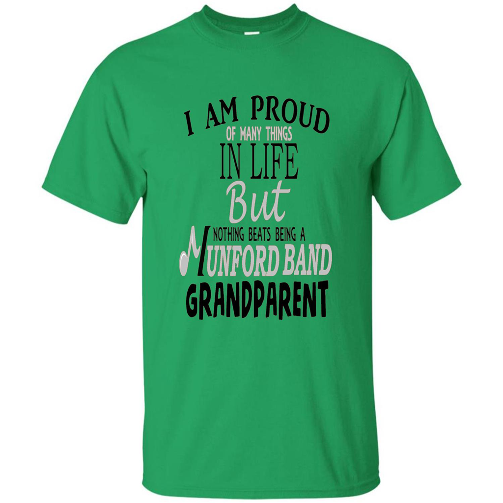 Proud Grandparent T-shirt Nothing Beats Being A Grandparent Irish Green