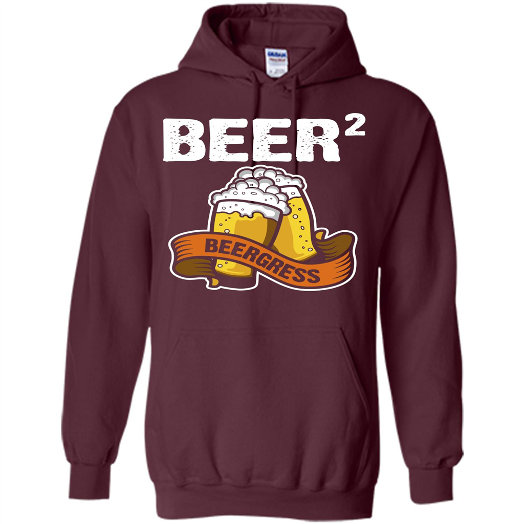 Beer T-shirt Beergress Maroon