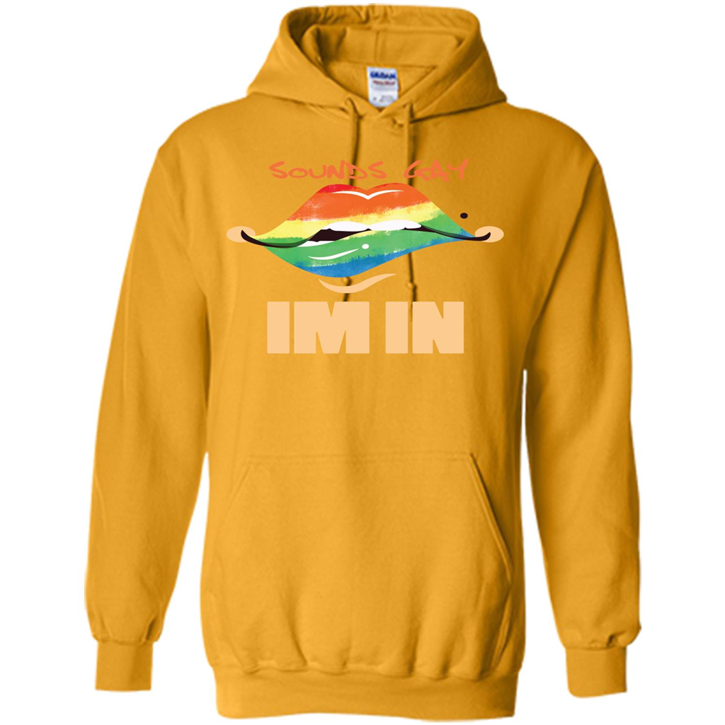 LGBTQ T-shirt Sound Gay Im In Gold