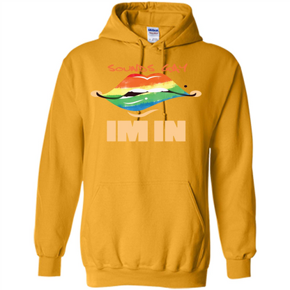 LGBTQ T-shirt Sound Gay Im In Gold