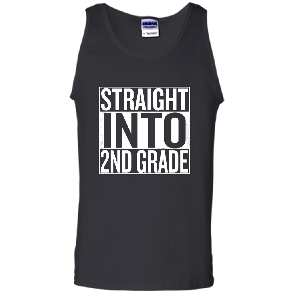 Straight Into 2nd Grade Back To School T-shirt School Day T-shirt