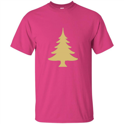 Christmas Tree T-shirt Xmas Tree T-shirt Heliconia