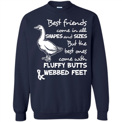 Best Friends Come In All Shapes And Sizes But The Best Ones Come With Fluffy Butts _ Webbed Feet Navy