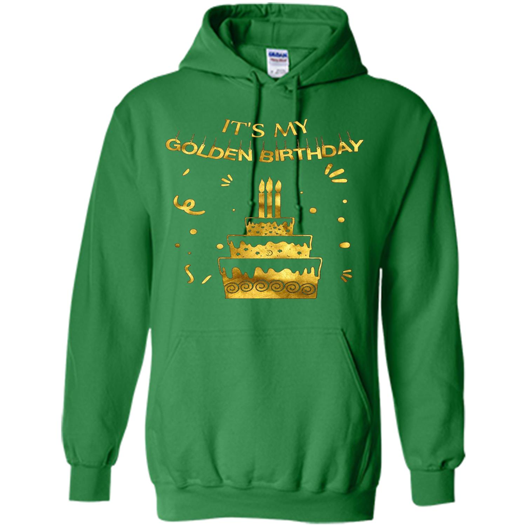 Golden Birthday T-shirt It's My Golden Birthday Irish Green
