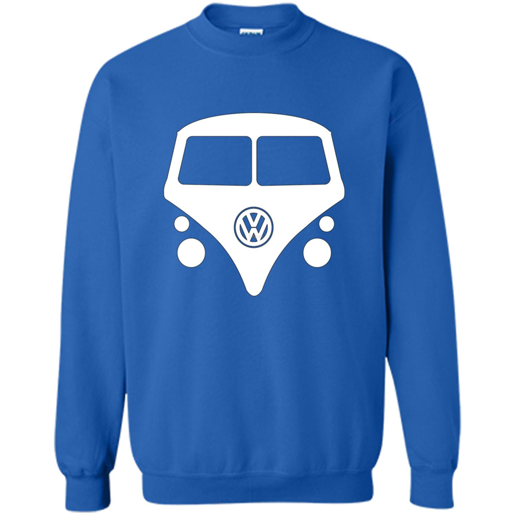 Car Lover T-shirt Split Window Kombi T-shirt Royal
