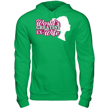World's Greatest Ex-Wife Gildan - Pullover Hoodie Irish Green