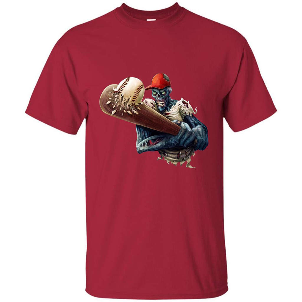 Zombie Baseball Halloween T-shirt
