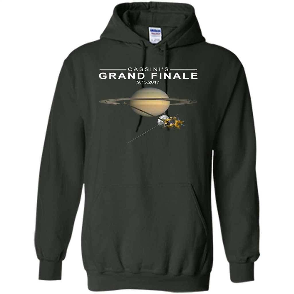Cassini Grand Finale Space T-shirt Forest Green