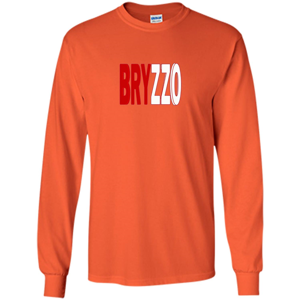 Bryzzo Bryant and Rizzo Funny Baseball T-shirt Orange