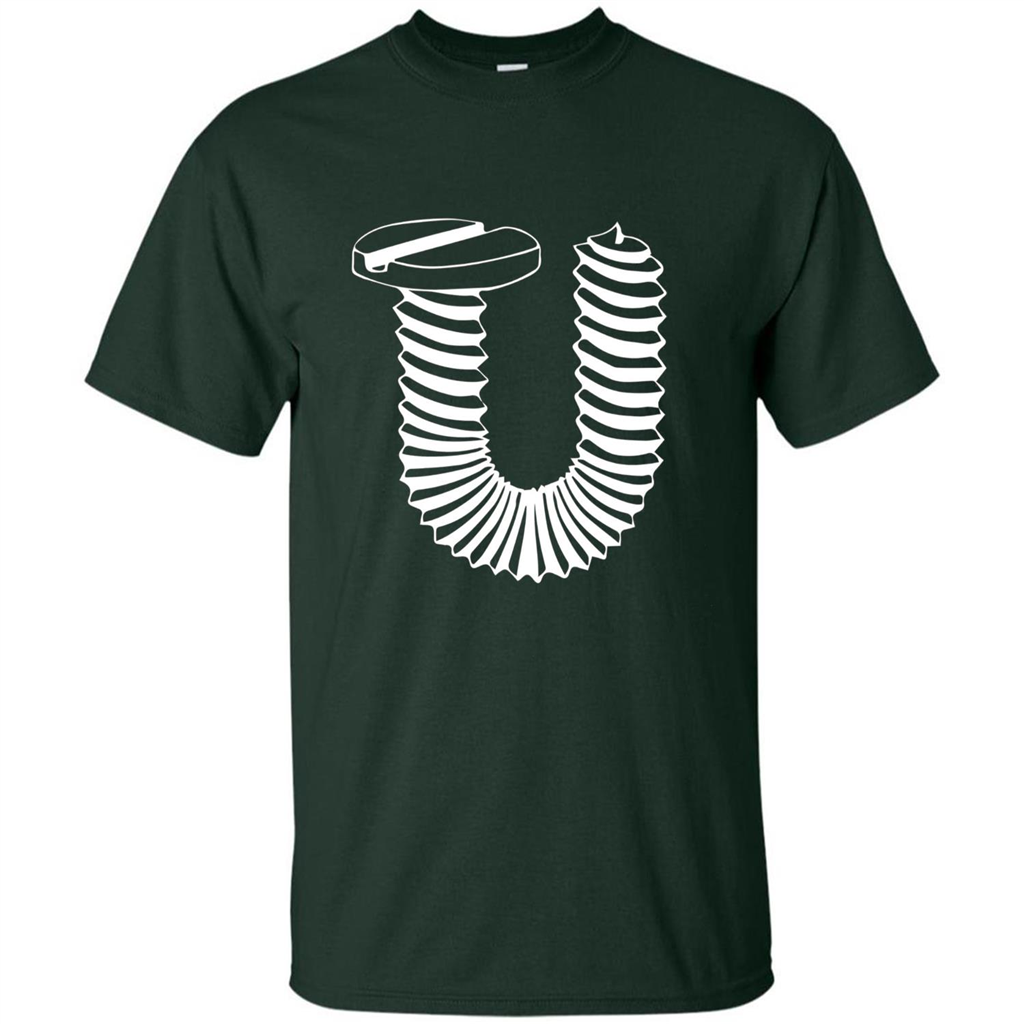 Funny Sarcastic Screw You T-shirt Forest Green