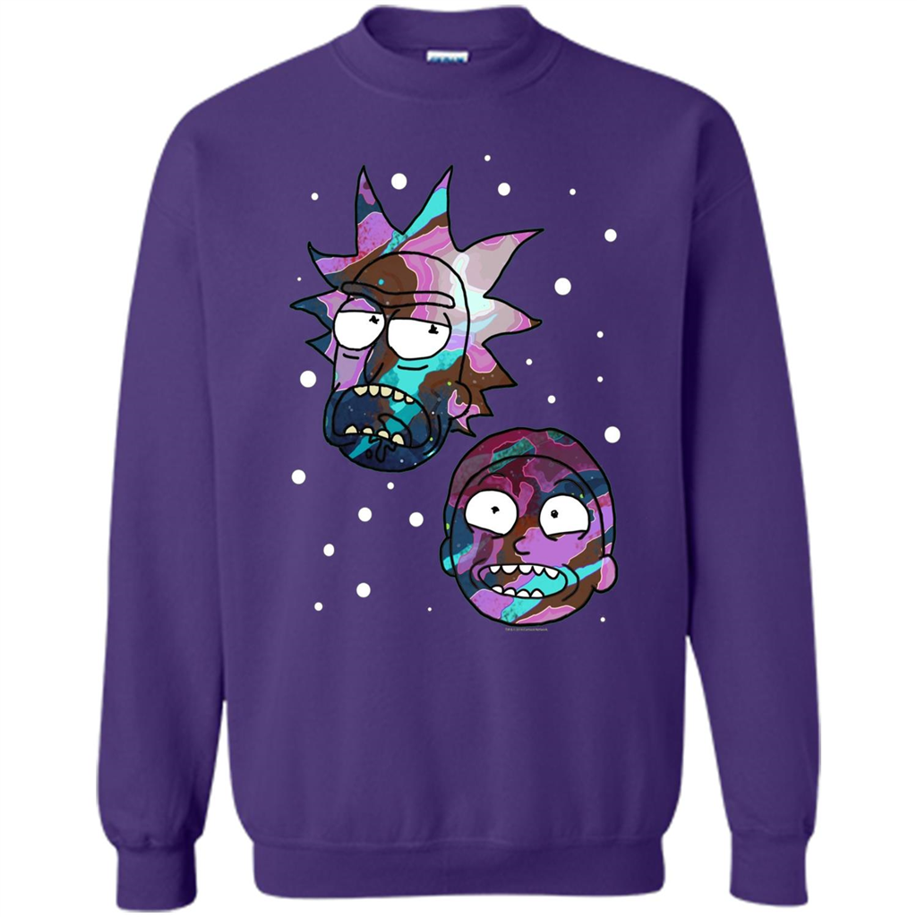 Movie T-shirt Space Heads Purple