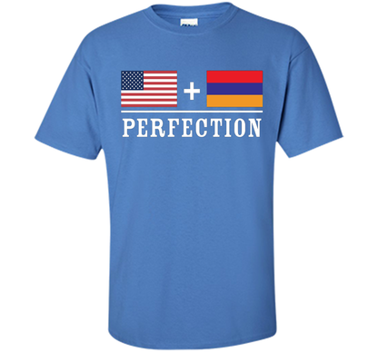 American + Armenian = Perfection Flag T-Shirt t-shirt Iris