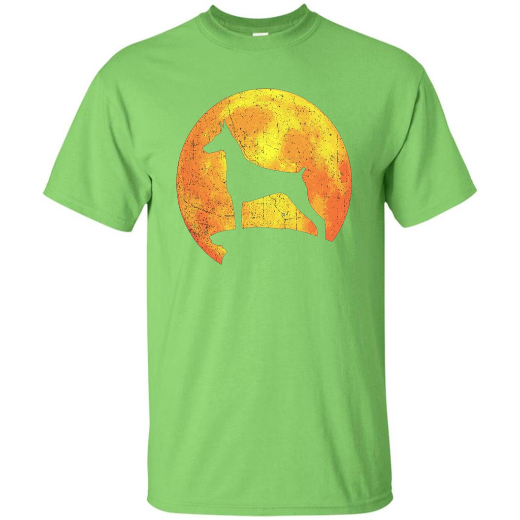 Dog Orange Halloween Costume T-shirt Lime