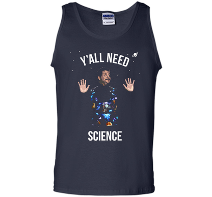 Scientist T-shirt Y'all Need Science T-shirt Navy