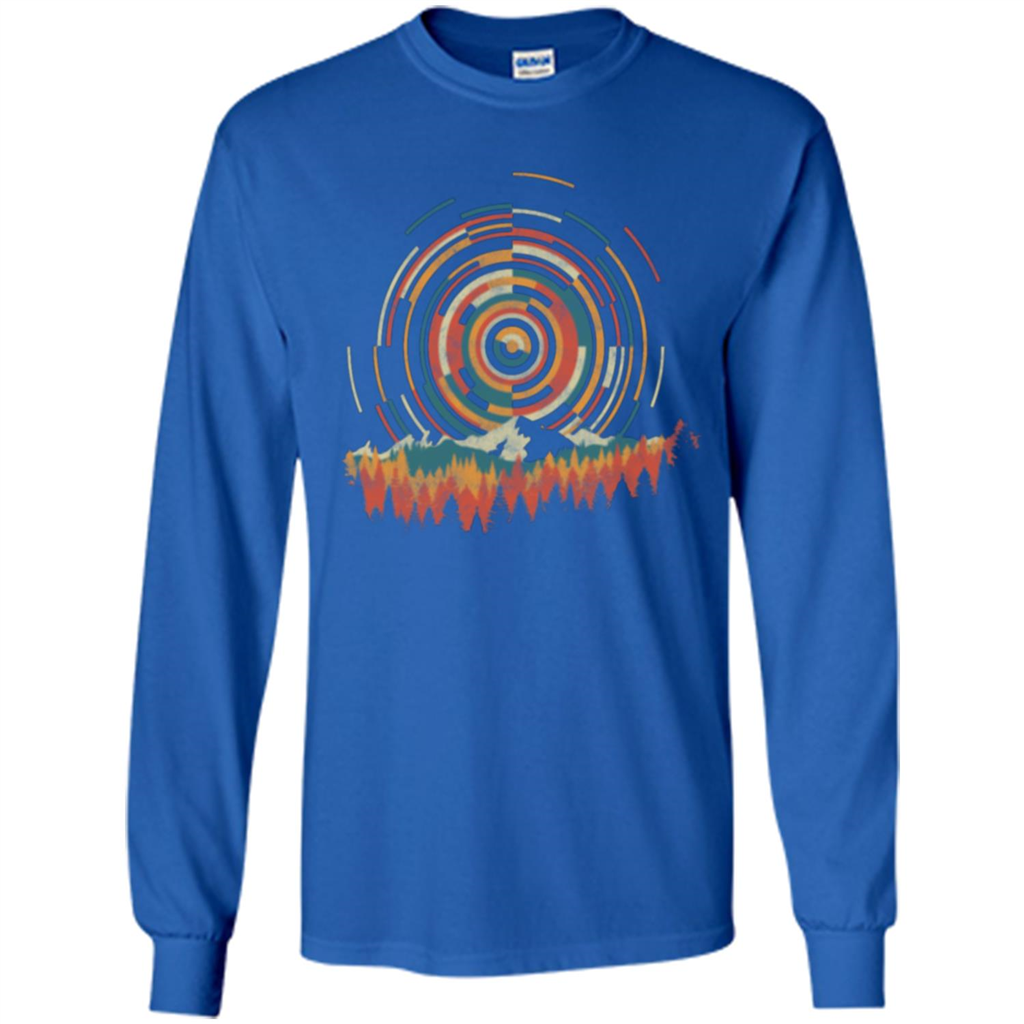 The Geometry Of Sunrise T-shirt Royal