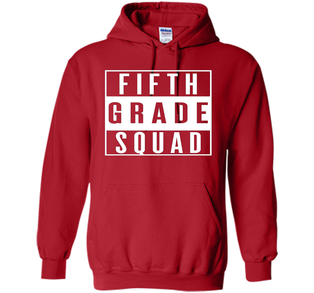 Fifth Grade Squad T-shirt Red